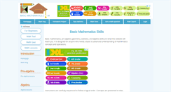 Desktop Screenshot of basic-mathematics.com